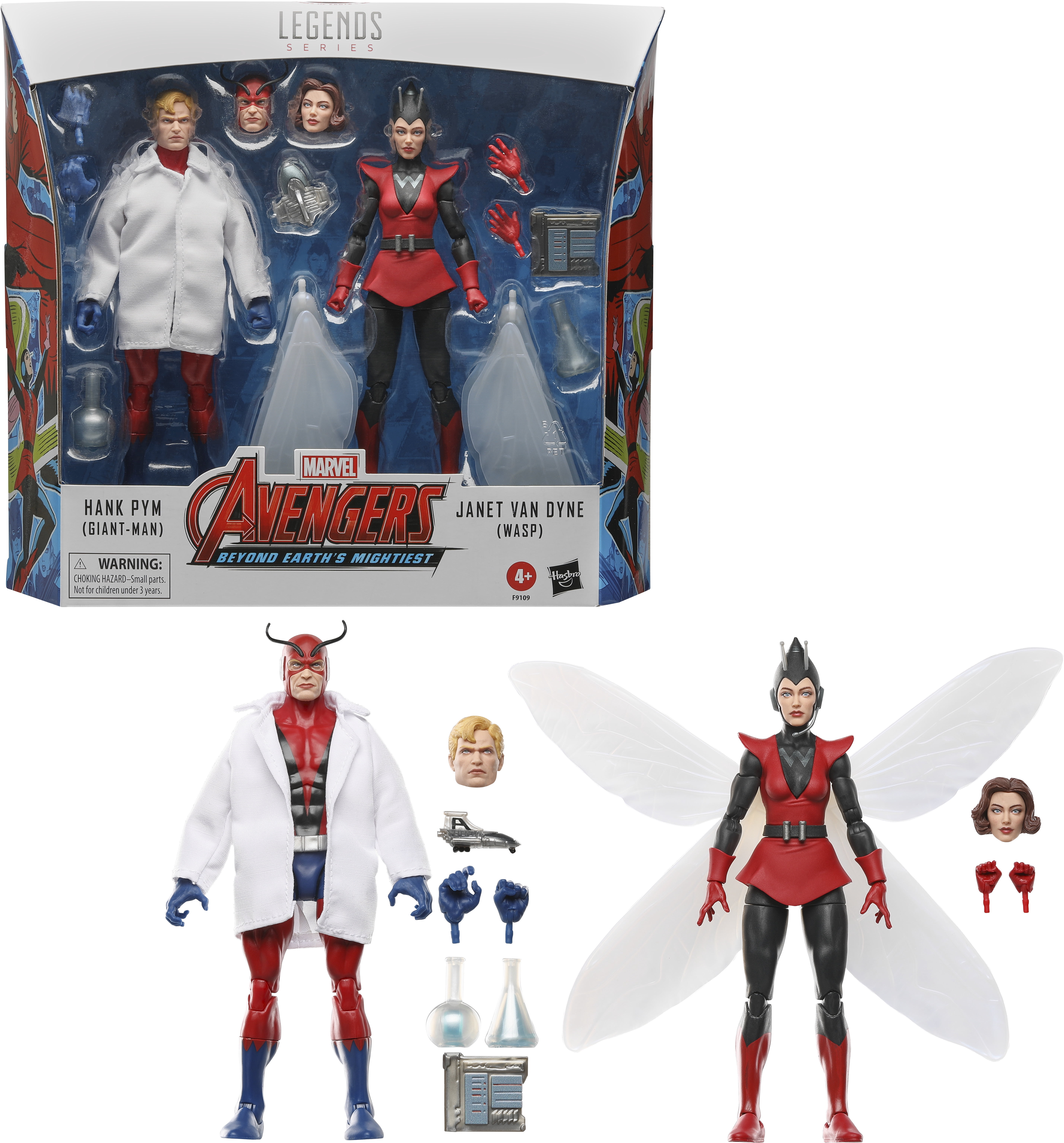 Marvel Legends Tales to Astonish 2-Pack - Hank Pym and Janet Van