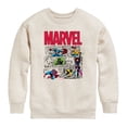 thumbnail image 1 of Avengers - Marvel Panels - Youth Boys Crew Fleece Sweatshirt, 1 of 4