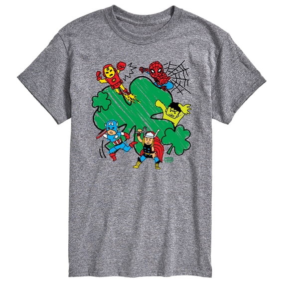 Avengers - Marvel Shamrock - Men's Short Sleeve Graphic T-Shirt