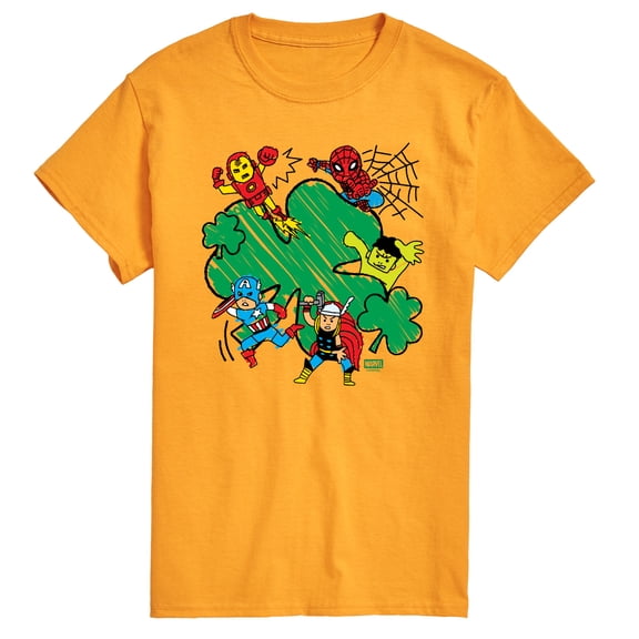 Avengers - Marvel Shamrock - Men's Short Sleeve Graphic T-Shirt