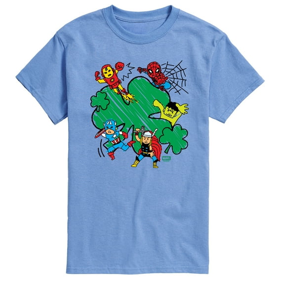 Avengers - Marvel Shamrock - Men's Short Sleeve Graphic T-Shirt