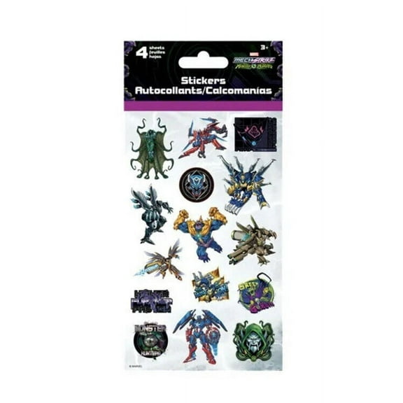 Avengers Mech Strike 4-Sheet Stickers