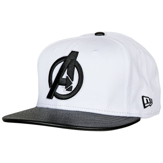 Avengers Minimalist Symbol w/Pebbled Brim New Era 59Fifty Fitted Hat-7 5/8 Fitted