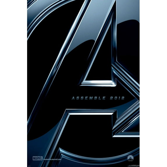 Avengers Movie poster Metal Sign Art Print 8x12 #576769 Multi-Color Square Adults Posters