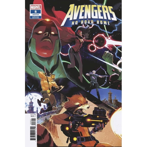 Avengers No Road Home #8 (Scalera Connecting Var) Marvel Comics Comic Book