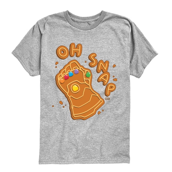 Avengers - Oh Snap Cookie - Youth Boys Short Sleeve Graphic T-Shirt
