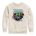 thumbnail image 1 of Avengers - Paper Rip - Youth Boys Crew Fleece Sweatshirt, 1 of 4