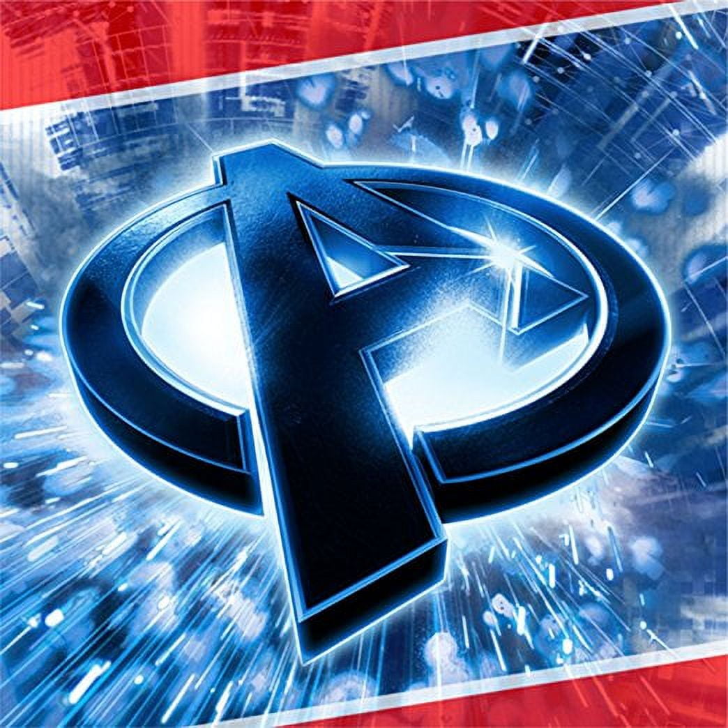 HALLMARK PARTY EXPRESS Avengers Party Napkins - Avengers Beverage Napkins - Marvel Super Hero Napkins