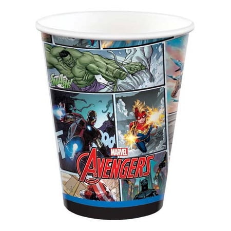 Avengers 'Powers Unite' 9oz Paper Cups (8ct)