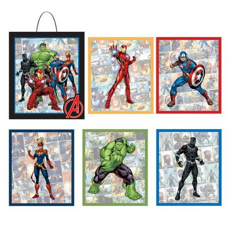 Avengers 'Powers Unite' Frame Decoration w/ Cutouts (7pc) 