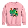 thumbnail image 1 of Avengers - Shamrock Sketch Toddler Boys' Graphic Fleece Sweatshirt, 1 of 3