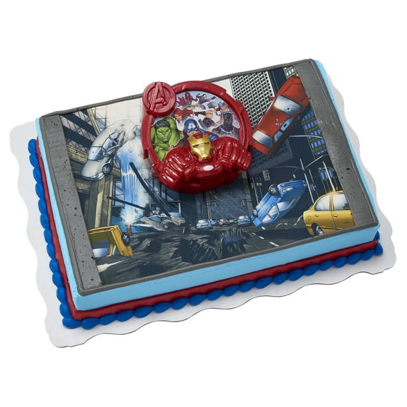 Avengers Sheet Cake