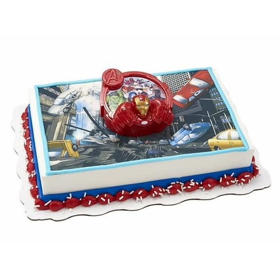 Avengers Sheet Cake