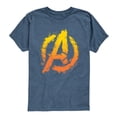 thumbnail image 1 of Avengers - Splatter Logo - Youth Boys Short Sleeve Graphic T-Shirt, 1 of 4