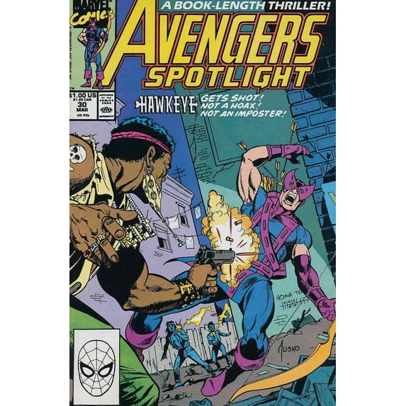 Avengers Spotlight #30 VF ; Marvel Comic Book