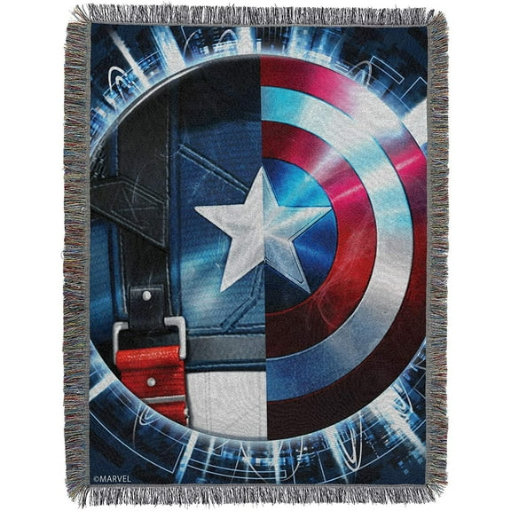 Avengers Star Agent Woven Tapestry Throw Blanket