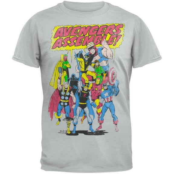 Avengers - Team Avengers Soft T-Shirt - Small