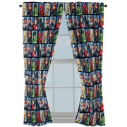 Marvel Avengers Team 2 Panels Drapes Set - 63 inch Long - Superhero Home Accessories
