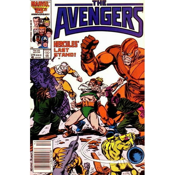 Avengers, The #274 (Newsstand) VF ; Marvel Comic Book