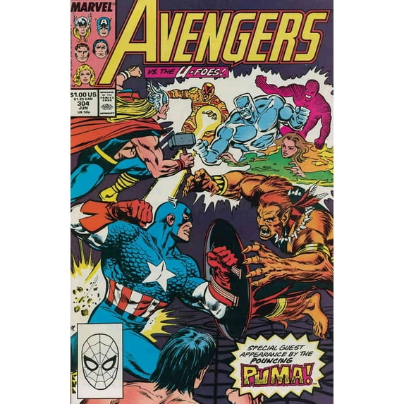 Avengers, The #304 VF ; Marvel Comic Book