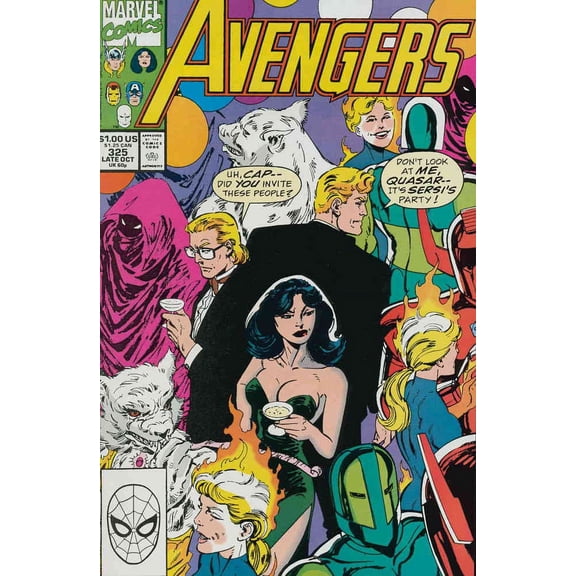 Avengers, The #325 VF ; Marvel Comic Book