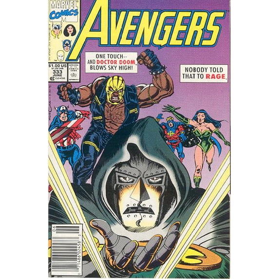 Avengers, The #333 (Newsstand) VF ; Marvel Comic Book