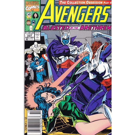 Avengers, The #337 (Newsstand) VF ; Marvel Comic Book