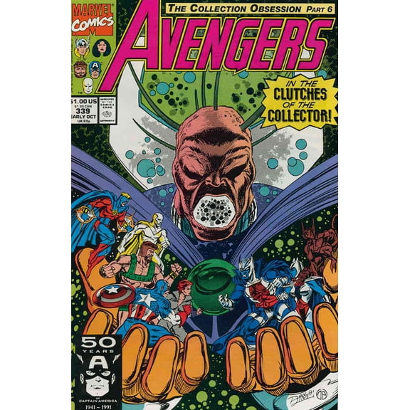 Avengers, The #339 VF ; Marvel Comic Book
