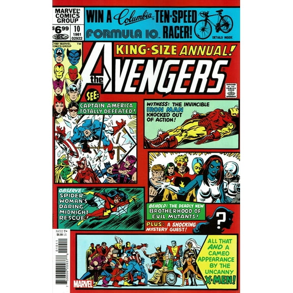Avengers, The Annual #10A VF ; Marvel Comic Book