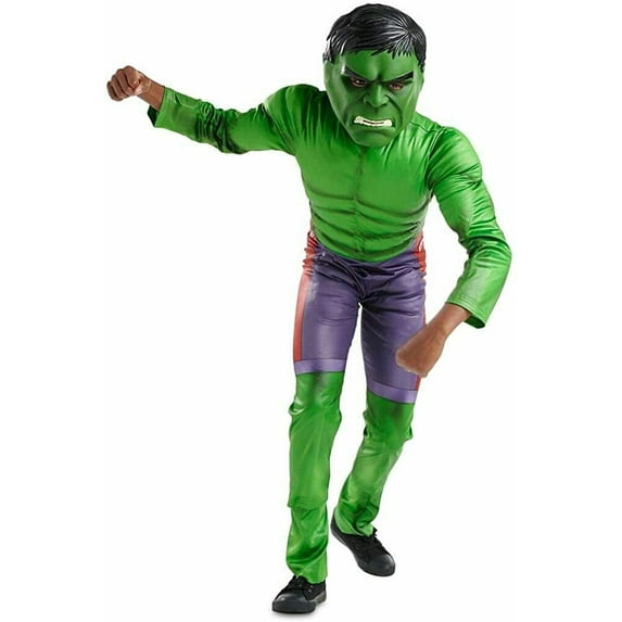 Avengers The Incredible Hulk Costume Kids Boys Size 9/10 Large