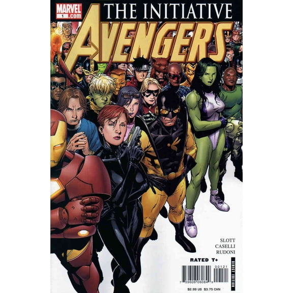 Avengers: The Initiative #1B VF ; Marvel Comic Book