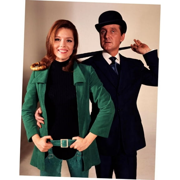 Avengers The Poster Rigg Macnee 24In x36In Art Poster 24x36 Multi-Color Square Adults Poster Time