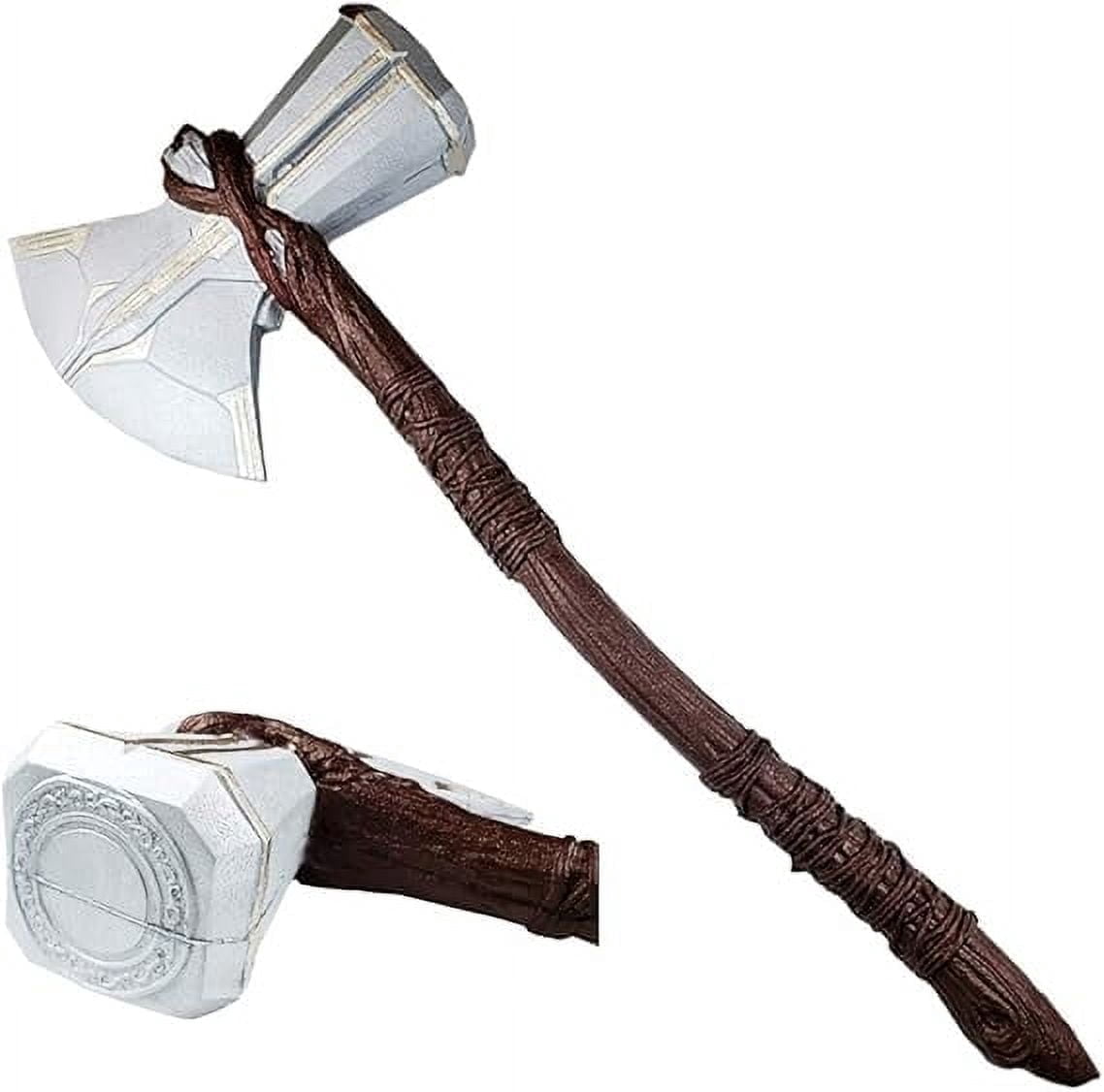 Komikku Gears Avengers Thor Foam Mjolnir Hammer or Foam Stormbreaker Axe Props Replica. Cosplay Hammer Axe