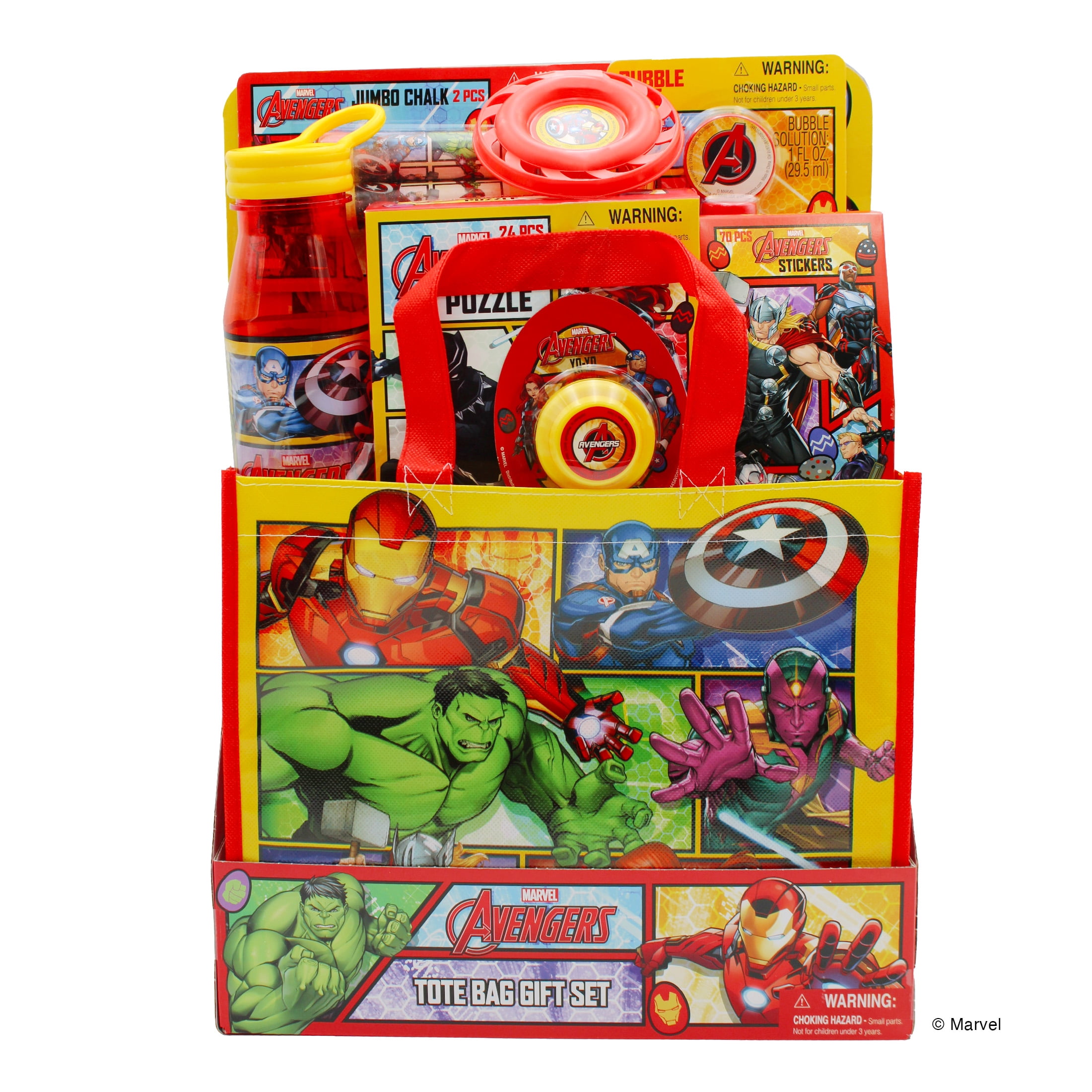 Avengers Tote Bag Prefilled Gift Set - Walmart.com