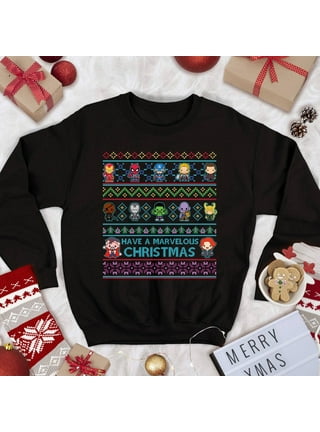 Marvel ugly christmas sweater walmart clearance