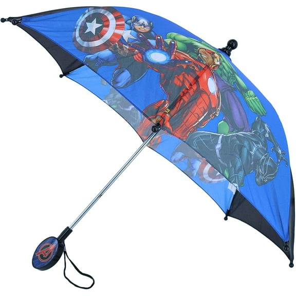 Avengers Kids Stick Umbrella with Clamshell Handle 21"