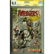 Avengers Vol. 1 #48 Marvel Comics, 1968   CGC Signature Series 8.5   Signed by Stan Lee