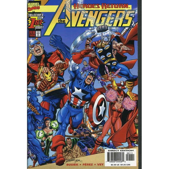 Avengers (Vol. 3) #1 VF ; Marvel Comic Book
