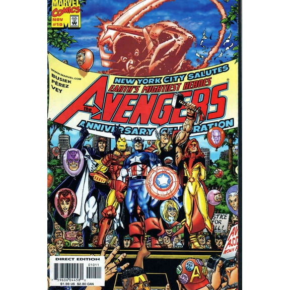 Avengers (Vol. 3) #10 VF ; Marvel Comic Book