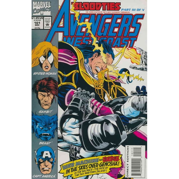 Avengers West Coast #101 VF ; Marvel Comic Book