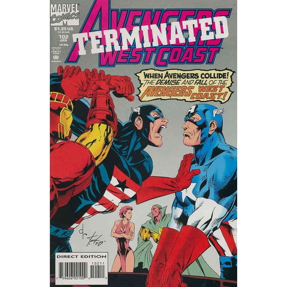 Avengers West Coast #102 VF ; Marvel Comic Book