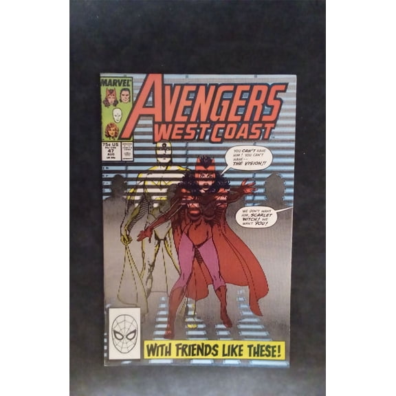 Pre-Owned Avengers West Coast #47 1989 Marvel Comics Comic Book