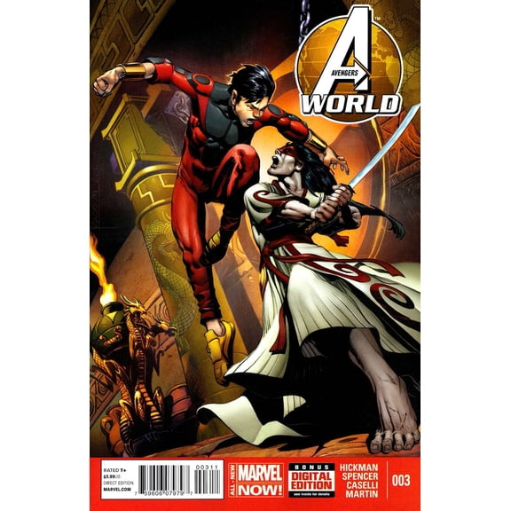 Avengers World #3 VF ; Marvel Comic Book