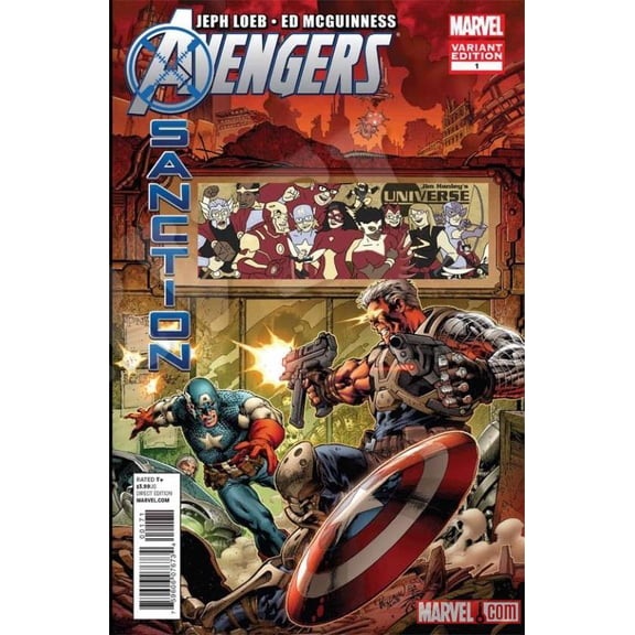 Avengers: X-Sanction #1O VF ; Marvel Comic Book