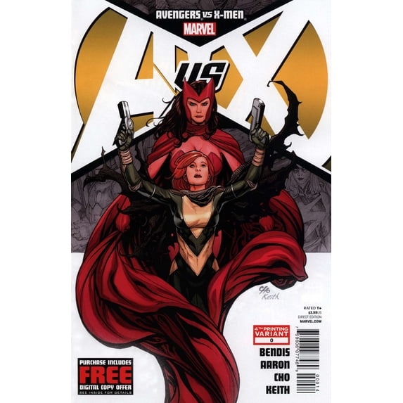 Avengers vs. X-Men #0 (4th) VF ; Marvel Comic Book