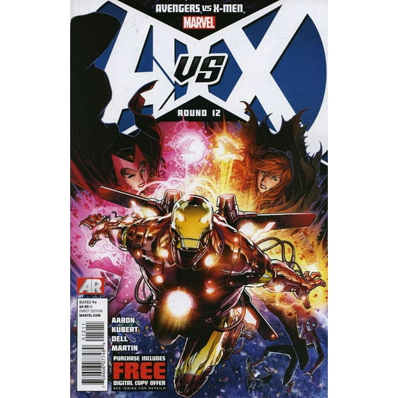 Avengers vs. X-Men #12 VF ; Marvel Comic Book