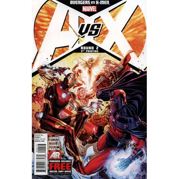Avengers vs. X-Men #2 (3rd) VF ; Marvel Comic Book