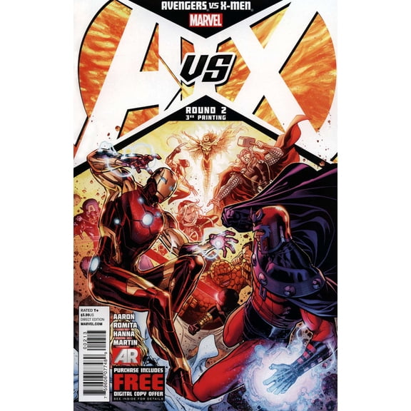 Avengers vs. X-Men #2 (3rd) VF ; Marvel Comic Book
