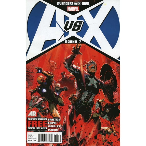 Avengers vs. X-Men #7 VF ; Marvel Comic Book