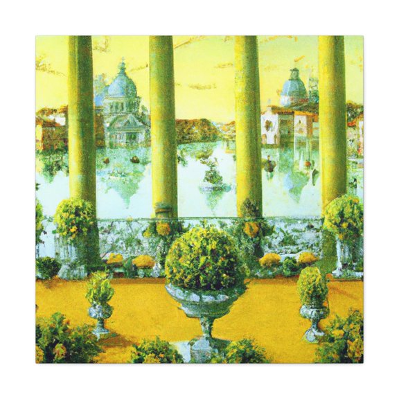 "Avenging Angel Glorying" - Canvas